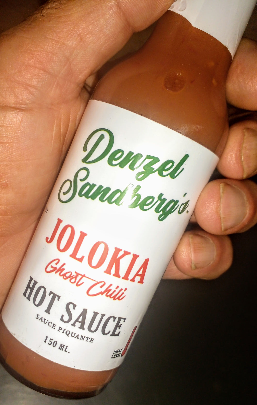 Denzel Sandberg's Jolokia Hot Sauce (Ghost Chili) - online only