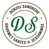 Logo for Denzel Sandberg's Gourmet Sauces and Seasonings, a small batch gourmet sauce and condiment company based out of BC, Canada.