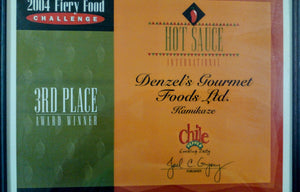 2004 Fiery Food Challenge 3rd Place, International